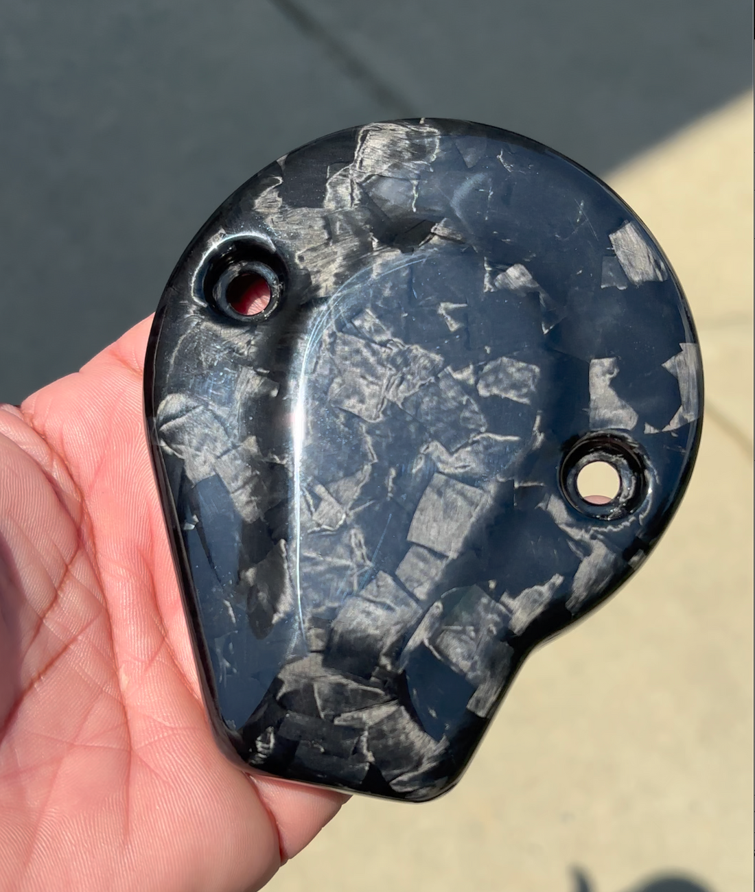 24+ Touring M8 Carbon Cam Sensor Cover