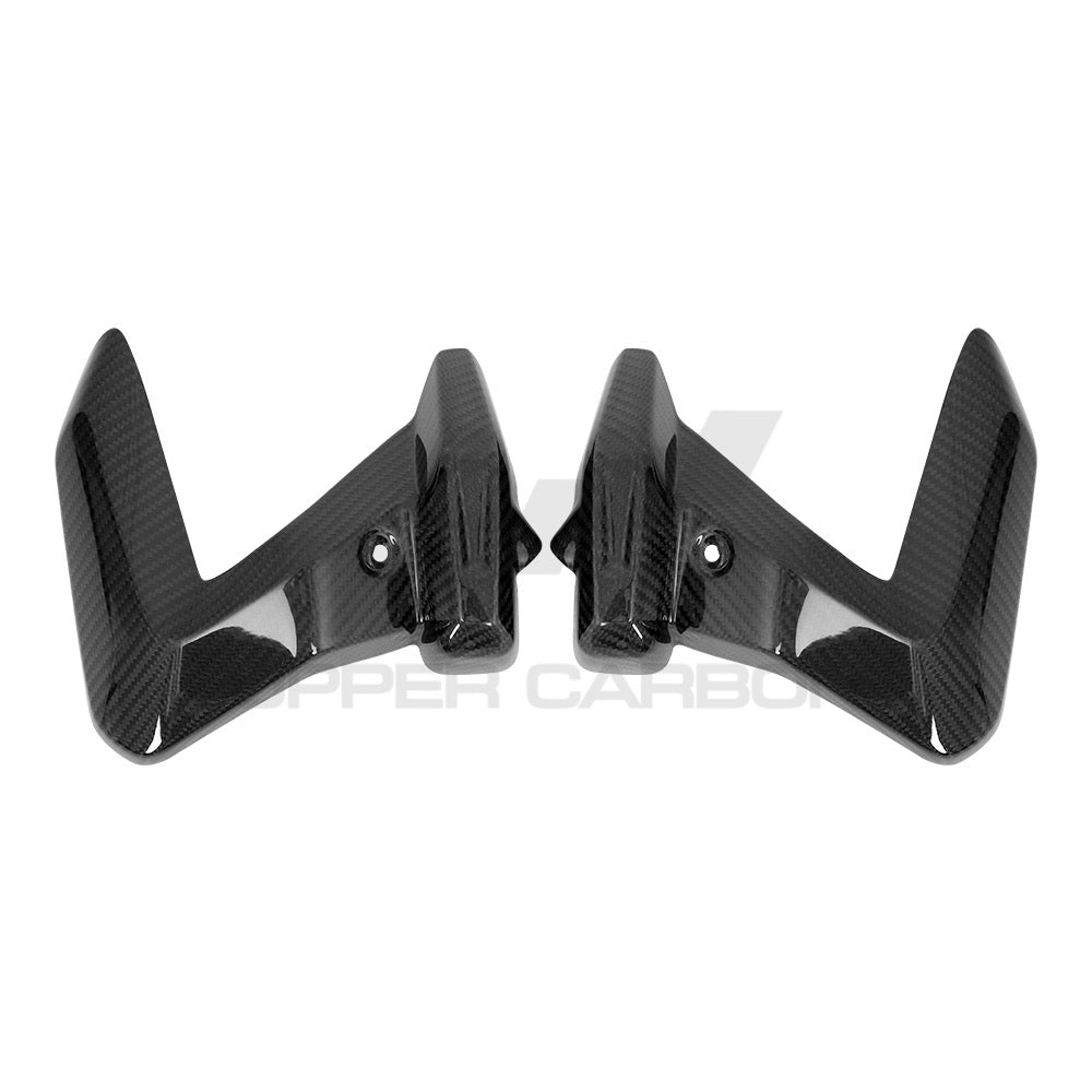 BMW R1250 GS/GSA Carbon Fiber Plug Connector Cover — image 1