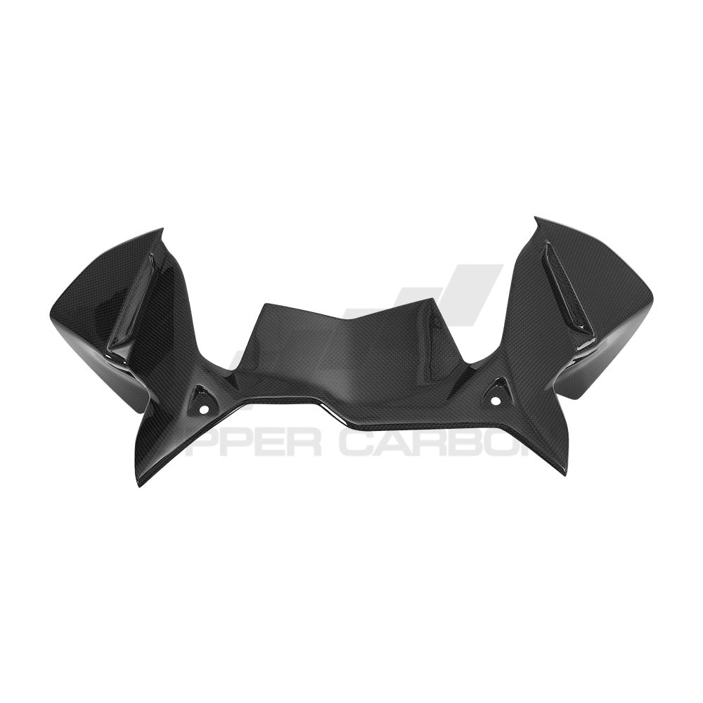 BMW R1250 GS/GSA Carbon Fiber Wind Deflector On The Cockpit — image 1