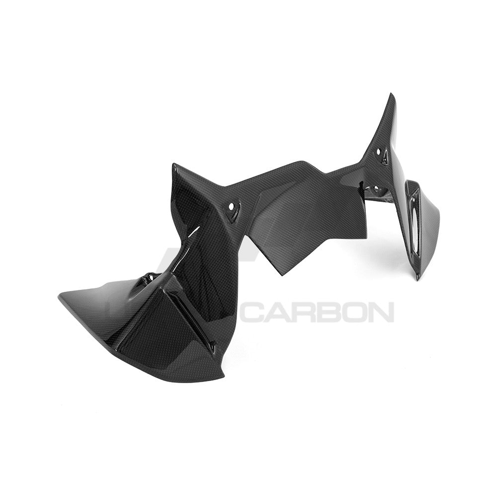 BMW R1250 GS/GSA Carbon Fiber Wind Deflector On The Cockpit — image 1