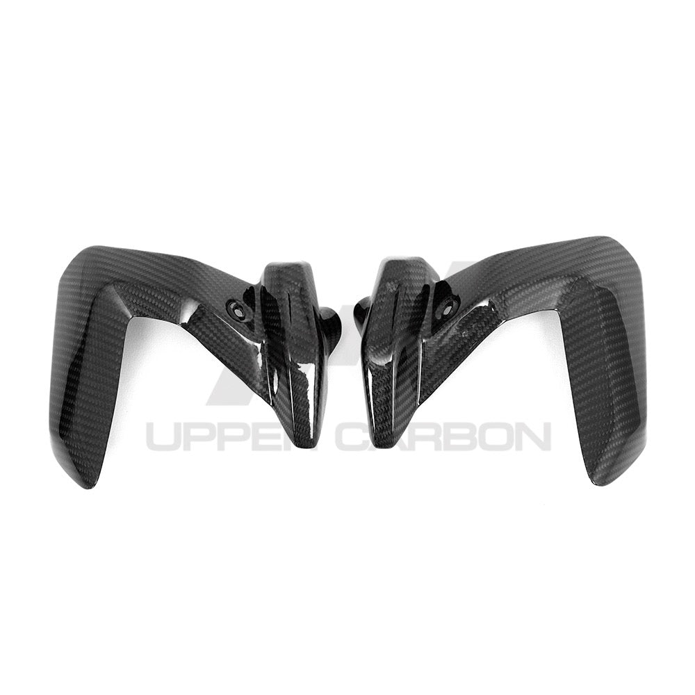 BMW R1250 GS/GSA Carbon Fiber Plug Connector Cover — image 1