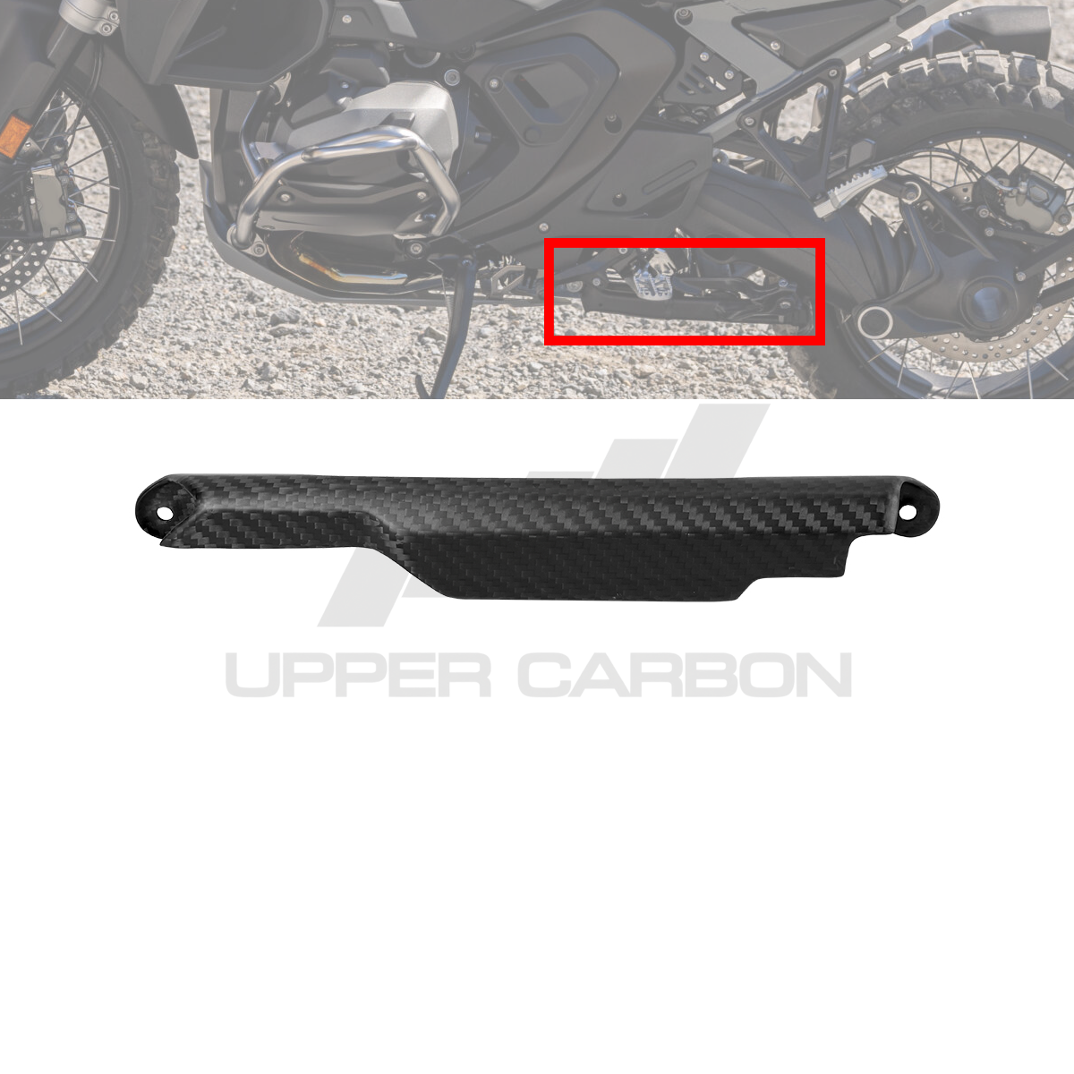BMW R1300 GS/GSA Carbon Fiber Wire Cover — image 9