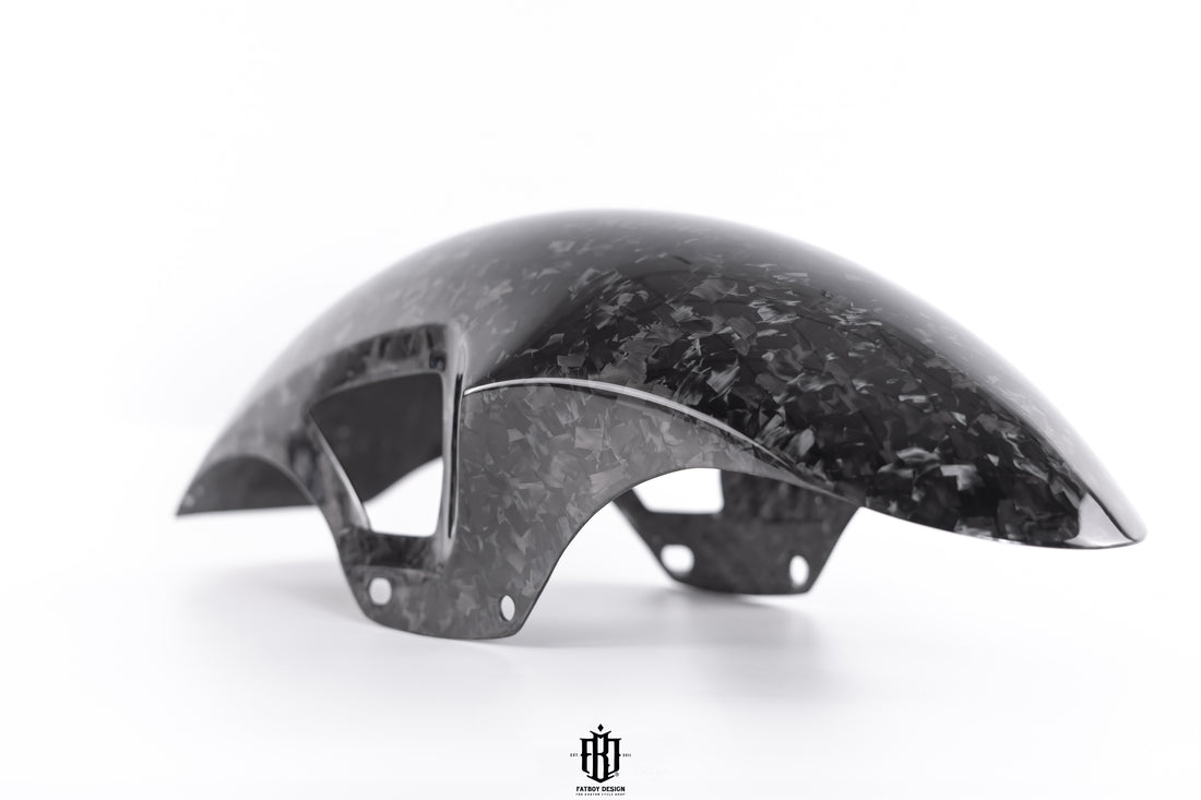 Harley Touring Carbon Fiber Sporty Front Fender