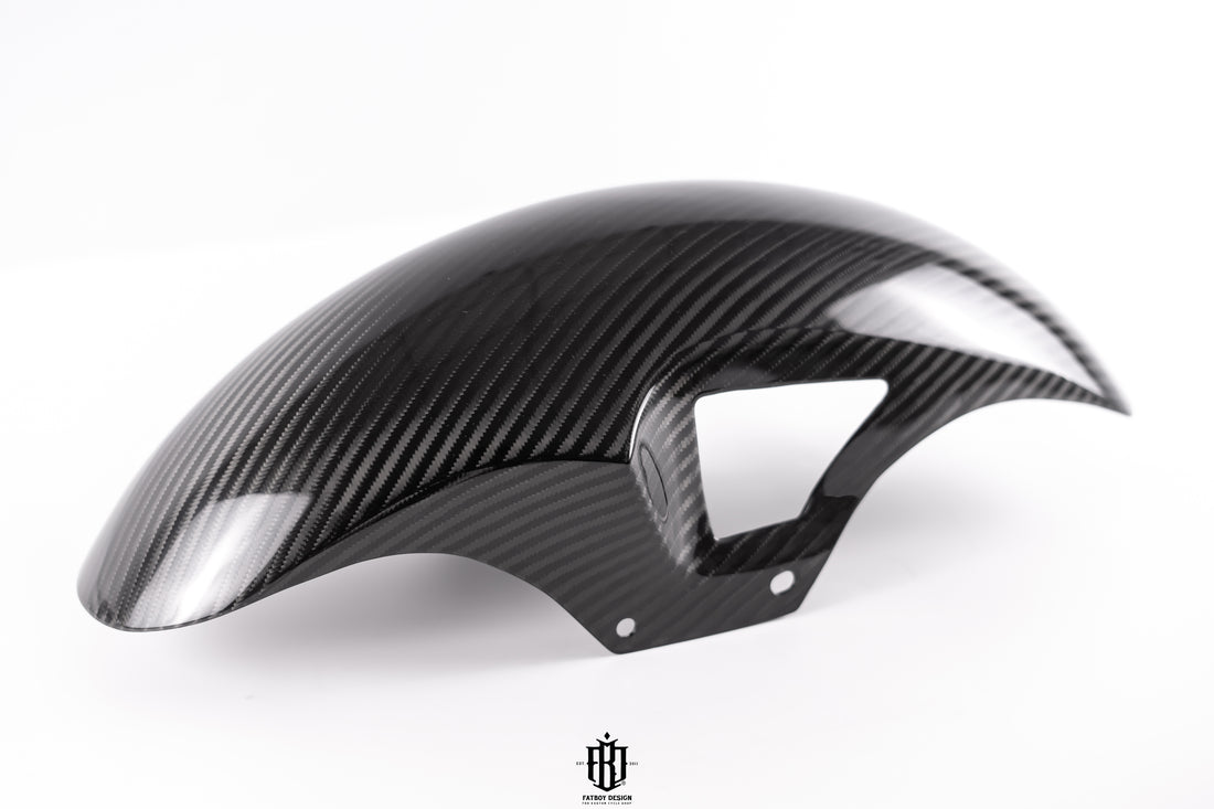 Harley Touring Carbon Fiber Sporty Front Fender