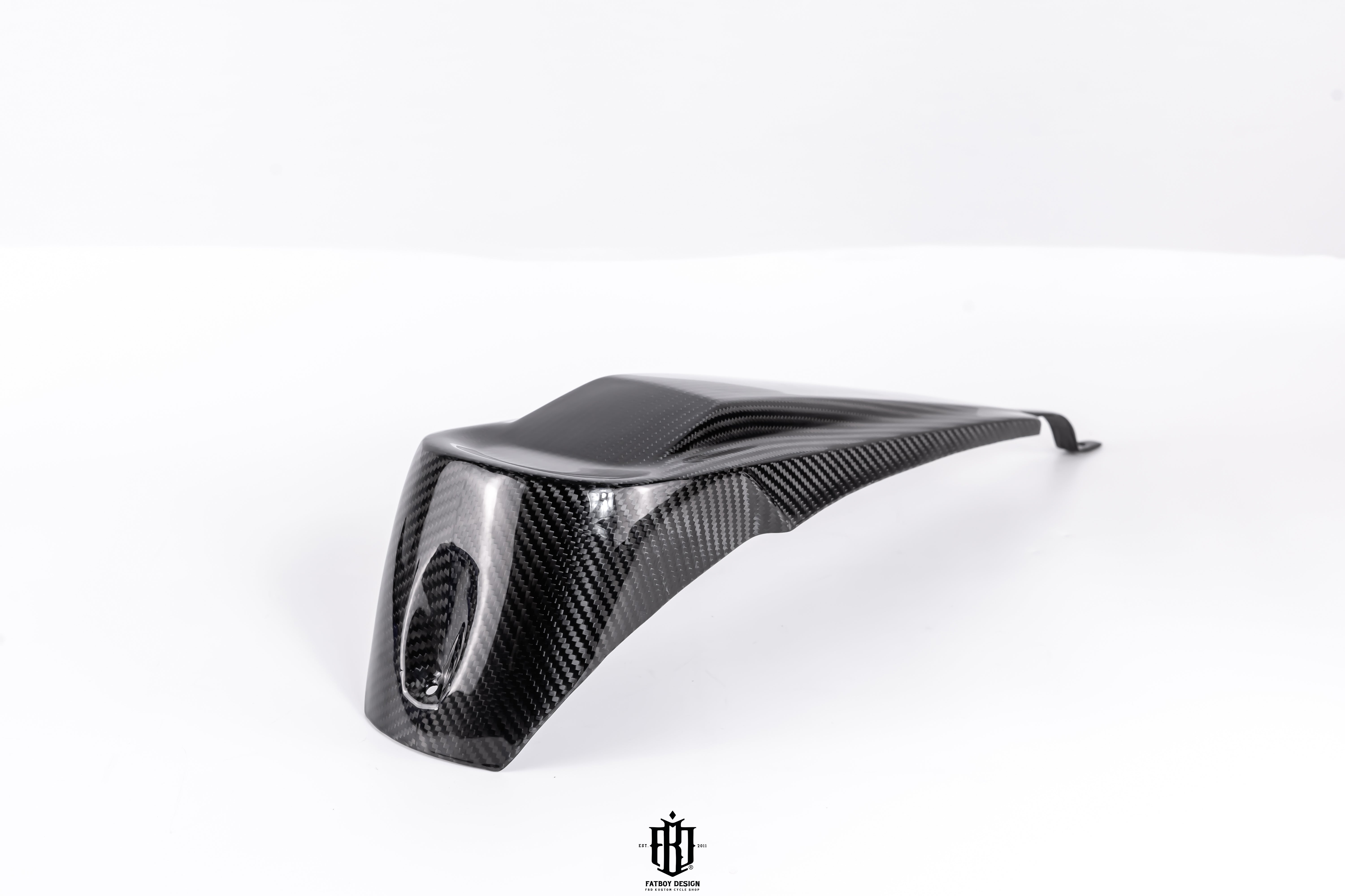 Carbon Fiber Tank Console Boxy Style | Harley Fiber Tank Dash