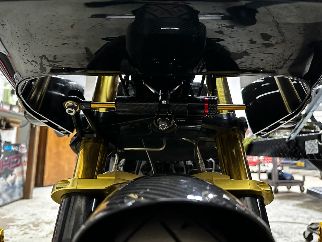 Harley Touring 'Death Deleter" Steering Stabilizer Roadglide Damper Kit