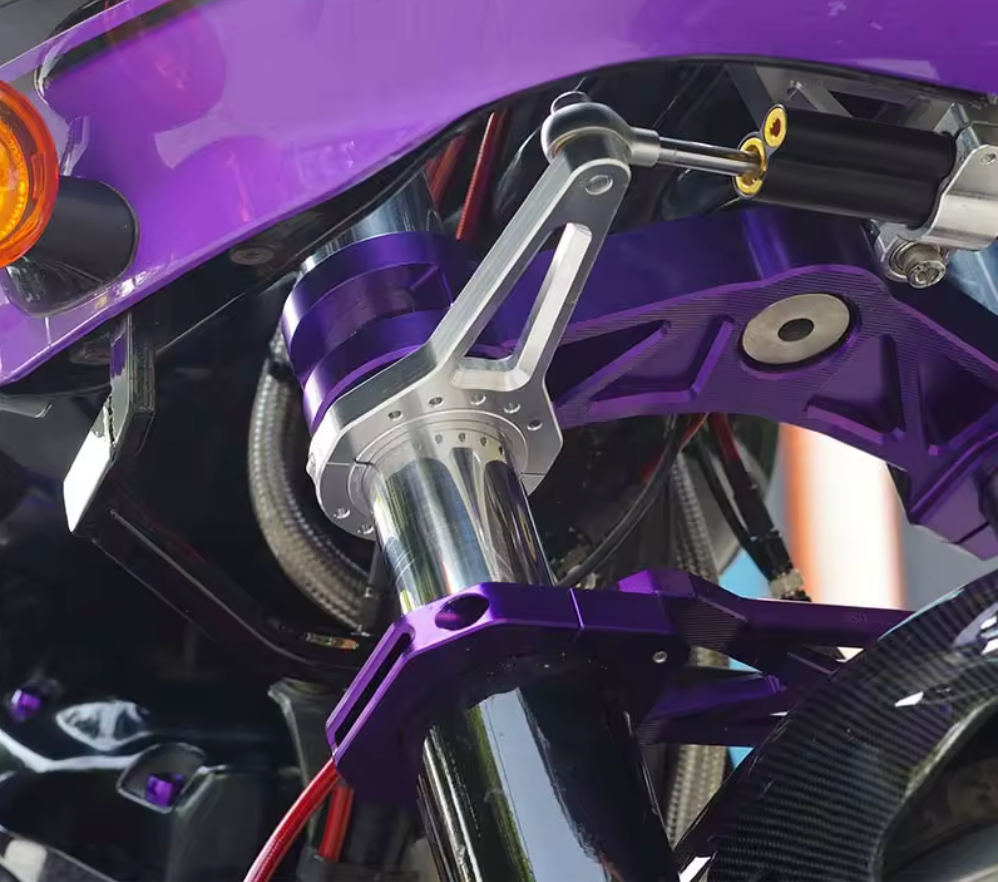 Ultra Racing Spring Damper Harley Touring Performance Steering Damper Kit