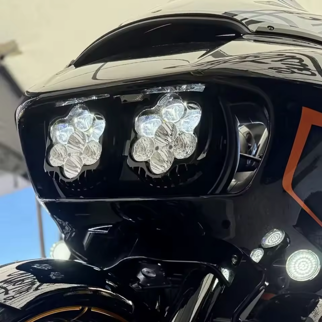 Harley Davidson Roadglide DOT approved  Headlight kit