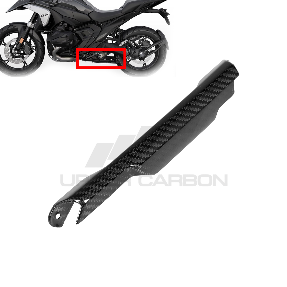 BMW R1300 GS/GSA Carbon Fiber Wire Cover — image 10